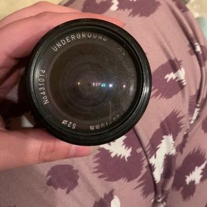 Underground 70mm Camera Lense